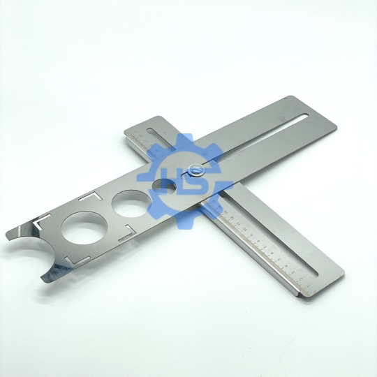 THƯỚC INOX ĐỊNH VỊ KHOÉT LỖ 30x40mm