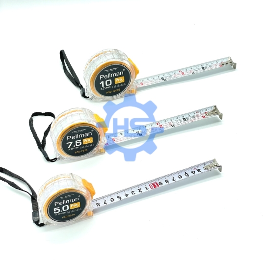 Thước Kéo - Thước Cuộn Cao Cấp PELLMAN 7.5mx25mm