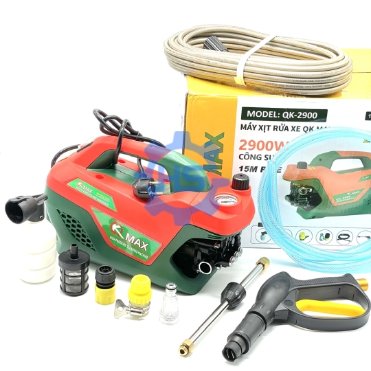 Máy Xịt Rửa Xe QK-MAX Công Suất 2900W