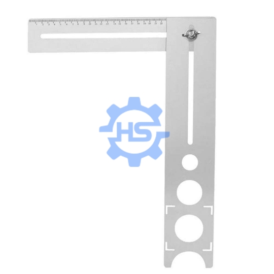 THƯỚC INOX ĐỊNH VỊ KHOÉT LỖ 30x40mm