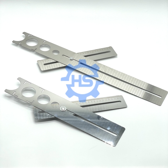 THƯỚC INOX ĐỊNH VỊ KHOÉT LỖ 30x60mm
