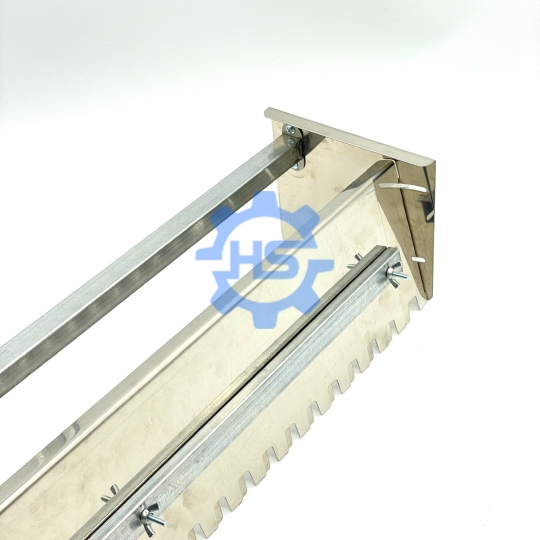 Máng Kéo Răng Cưa Inox Mở Rộng Từ 60cm - 110cm