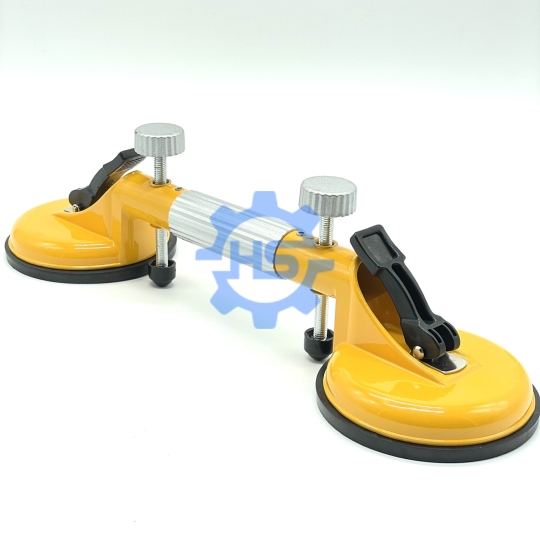 Hít Kính - Hít Gạch 2 Chấu Chỉnh Khe Hở 180Kg Màu Vàng