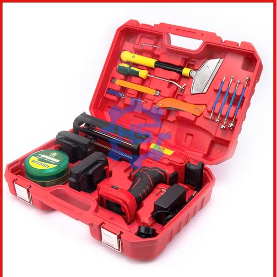 Súng Bơm Keo Chít Mạch 2 Thành Phần PIN 21v
