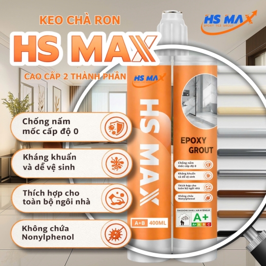 KEO EPOXY HS MAX 08-Nâu Gỗ